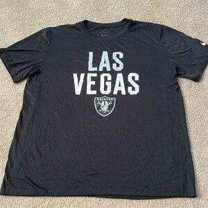 Black Nike Dri Fit Raiders T shirt